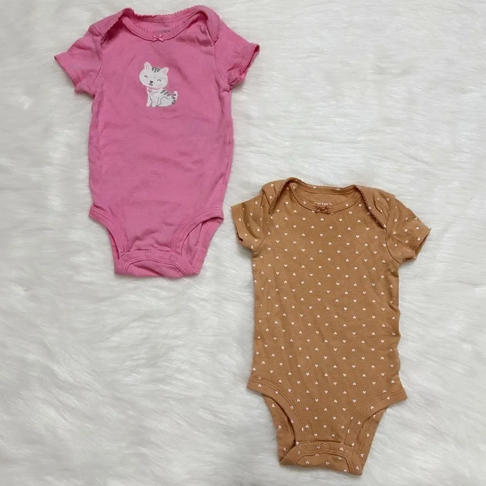 0-3 Months Baby Girl Summer Clothes LOT